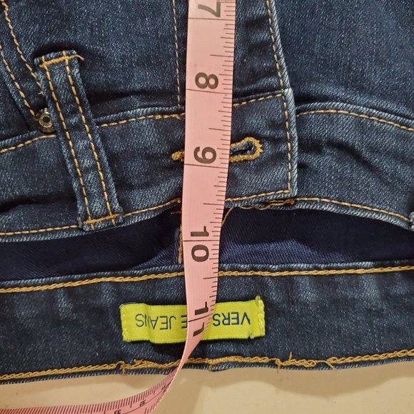 19) VERSACE Jeans Slim Fit men's dark deep indigo *Rare* - Picture 13 of 15